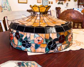 Stained Glass Chandelier 