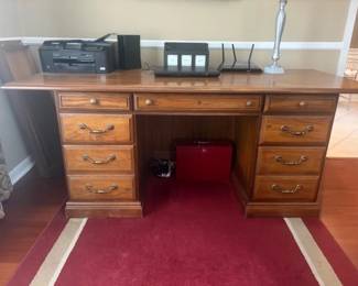wood executive desk