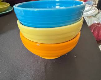 Fiesta Ware Nested Mixing Bowls second image