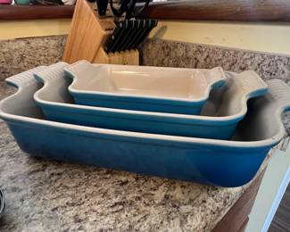 Le Creuset Heritage Piece Rectangular Baking Dish Set