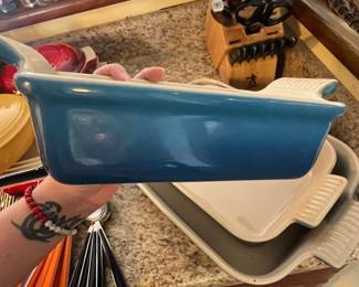 Le Creuset Heritage Piece Rectangular Baking Dish Set second image