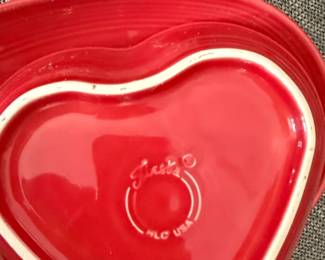 Fiesta Heart Shaped Bowls third image