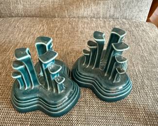 FiestaWare Ceramic Candle Holders