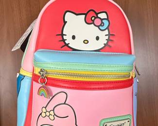 Loungefly Sanrio Hello Kitty and Friends Color Block Mini Backpack