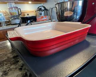 Le Creuset Heritage Rectangular Baking Dish  Cerise