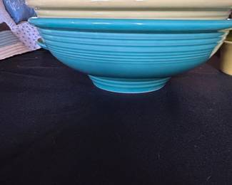Fiesta Ware Mixing Bowls B third image