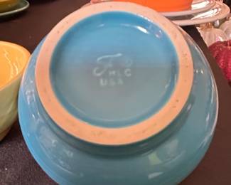 Fiesta Ware Nested Mixing Bowls