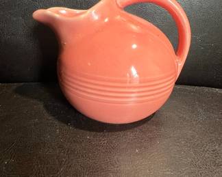 Fiesta Ware Rose Pitcher