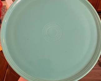Homer Laughlin Fiesta Dinner Plate, Turquoise, Post