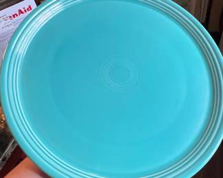 Fiesta Turquoise Chop Plate