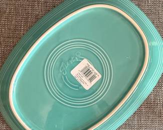 Fiesta Turquoise or Large Oval Serving Platter second image