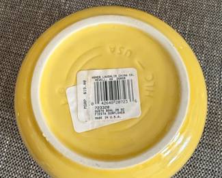 Fiesta Sunflower Yellow Gusto Bowl second image