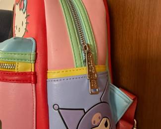 Loungefly Sanrio Hello Kitty and Friends Color Block Mini Backpack second image