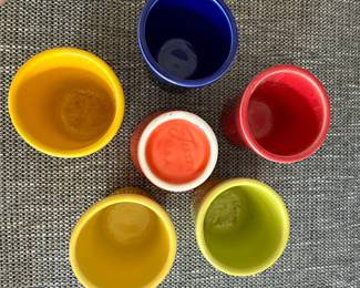 Fiesta Ware Egg Cups  Set of