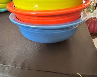 Fiesta Ware Mixing Bowls C