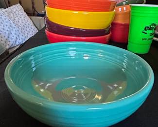 Fiesta Ware Mixing Bowls third image