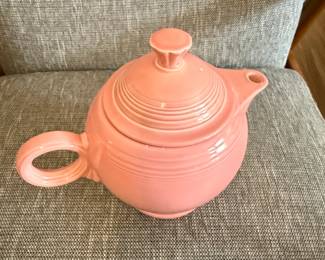 Fiesta Ware Rose Pink Teapot