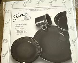 Fiesta Piece Place Setting in Slate