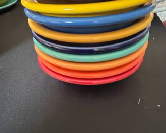 Fiesta Ware Plates  Classic Rim and Coupe Styles