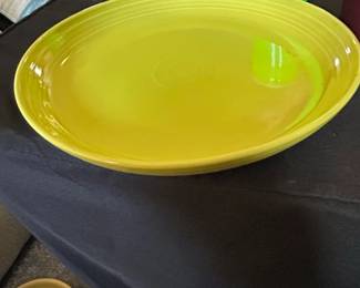 Fiesta Ware Sunflower Oval Serving Platter