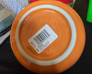 Fiesta Ware Mixing Bowls Set  Scarlet, Orange, Purple, Green second image