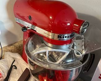 KitchenAid Artisan Series Quart TiltHead Stand Mixer with Fresh Prep Slicer or Shredder Attachment