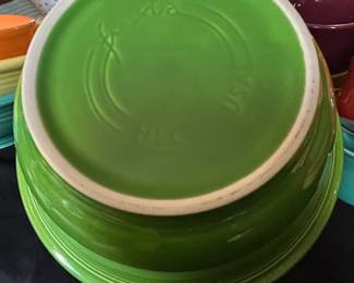 Fiesta Ware Mixing Bowls B second image