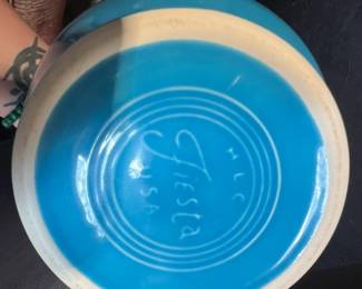 Fiesta Ware Carafe  Turquoise second image