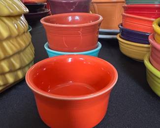 Fiesta Ware Individual Casserole Dish in Scarlet