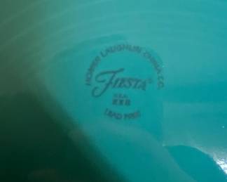 Fiesta Turquoise Chop Plate second image