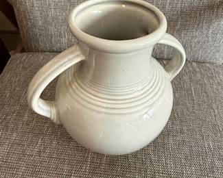 Fiesta Pearl Gray Millennium Vase second image