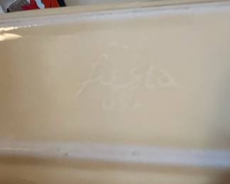 Fiesta Ware Relish Dish third image