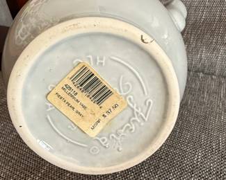 Fiesta Pearl Gray Millennium Vase