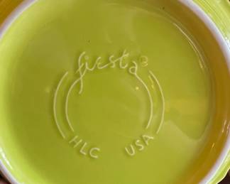 Fiesta Ware Pie Baker Sunflower third image