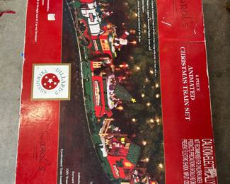 Christmas train set