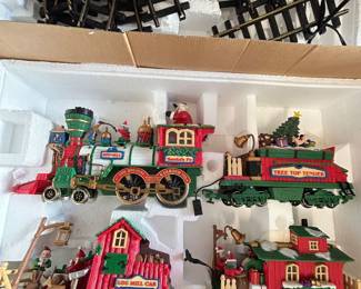 Christmas train set
