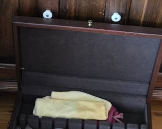 SILVER WARE SET STERLING SILVER PIECES 