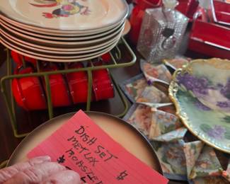 METLOX ROOSTER AND POPPIE SET 