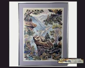 Signed Ann Vasilik Litho