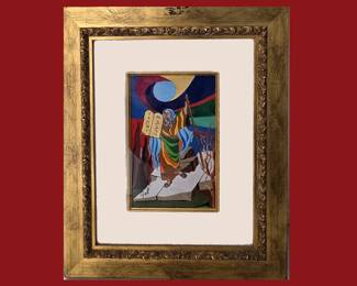 Sami Zilkha Monotype with COA