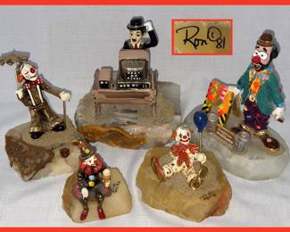 Ron Signed Clowns