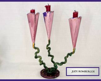 Judy Bomberger Candleabra