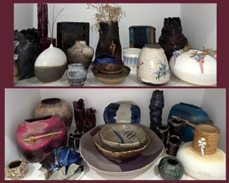 Really Cool Unusual Pcs of Family Made Pottery