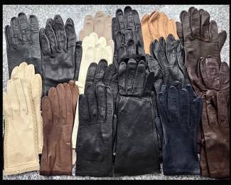 Vintage Leather Gloves
