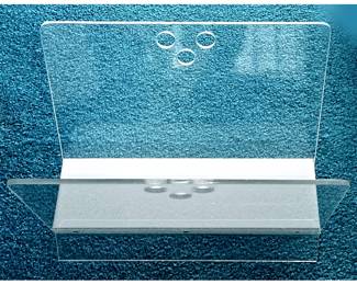 Modernist Lucite Magazine Holder