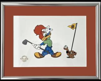 Hole in One Serigraph Cel