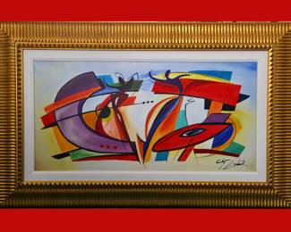 Space Jam by Alfred Gockel Giclee