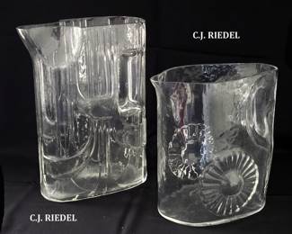 C J Riedel Mid Century Modern PItchers