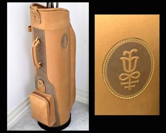 Lladro Leather Golf Bag