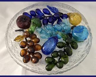 Stunning Glass Fruit